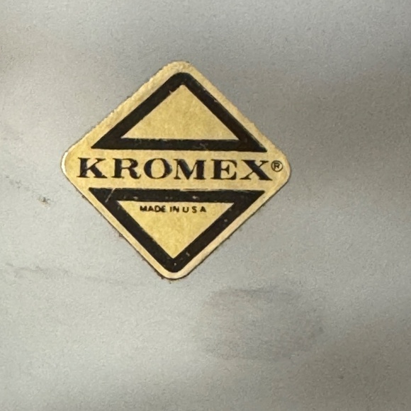 Rare MCM Gold Duck Hunting Decanter Set of 7 KROMEX Server & Wood Tray - Picture 12 of 15